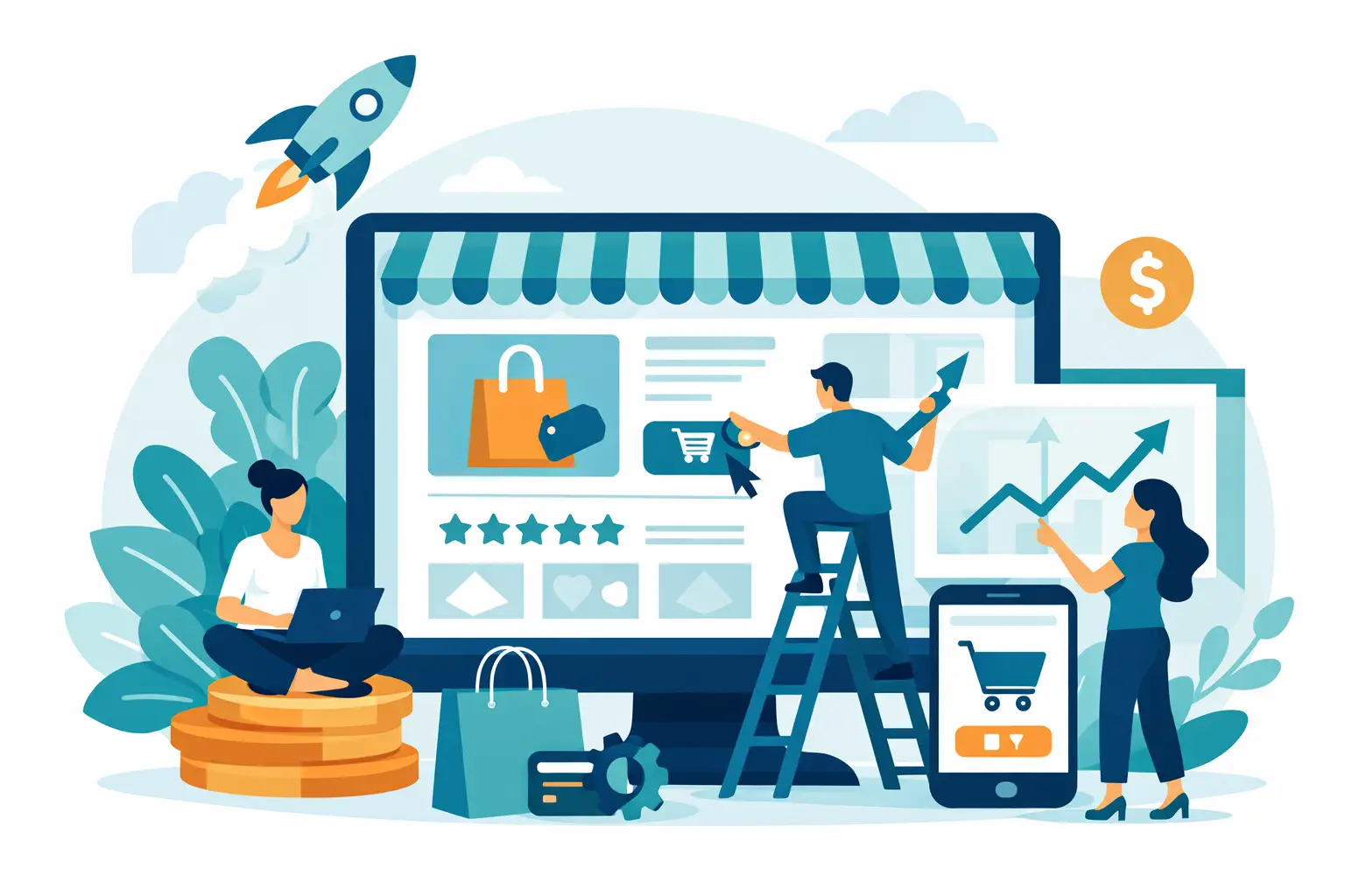 How to Build an Online Business Website That Sells