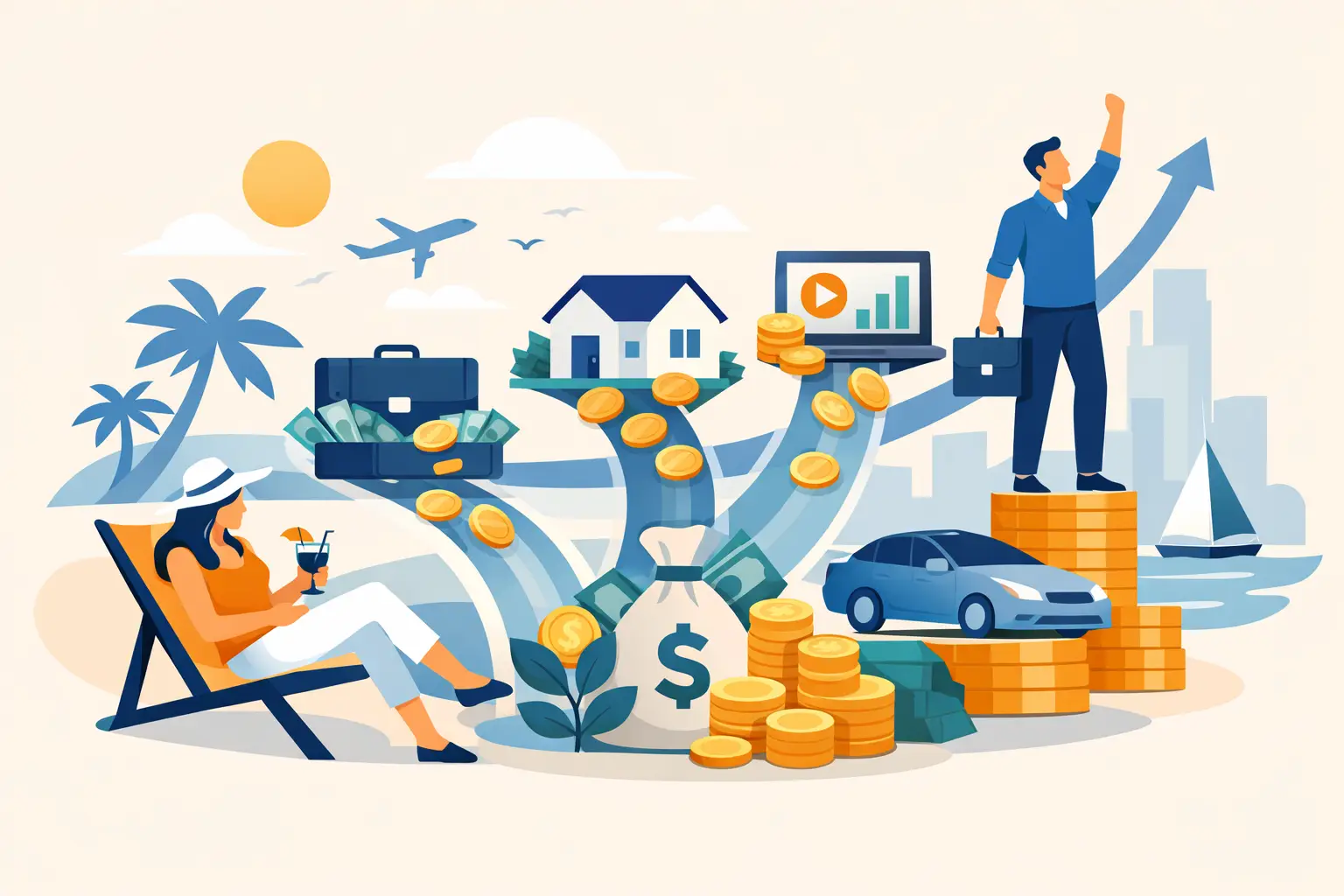 How to Create Income Streams That Give You Freedom